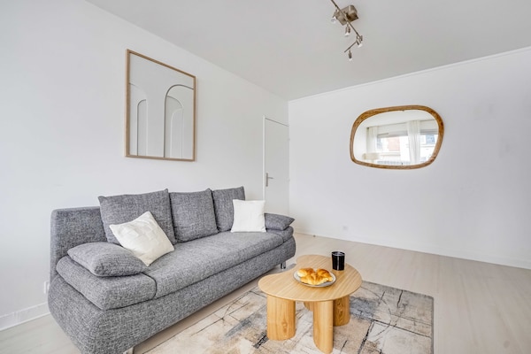 Foto van Ruim appartement met 1 slaapkamer en 2 badkamers - Auteuil - Untagged