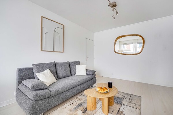 Foto van Ruim appartement met 1 slaapkamer en 2 badkamers - Auteuil - Untagged