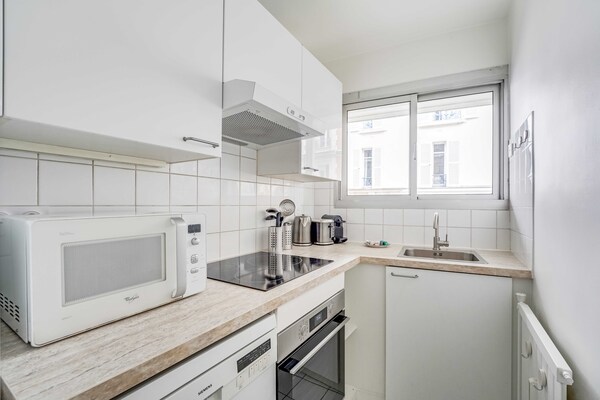 Foto van Ruim appartement met 1 slaapkamer en 2 badkamers - Auteuil - Untagged