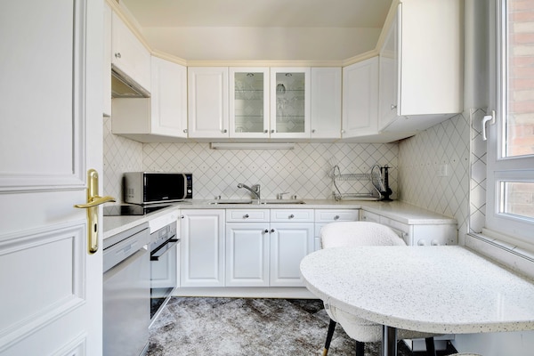 Foto van Chique appartement - 2BR/6P - Trocadéro/Tour Eiffel - 