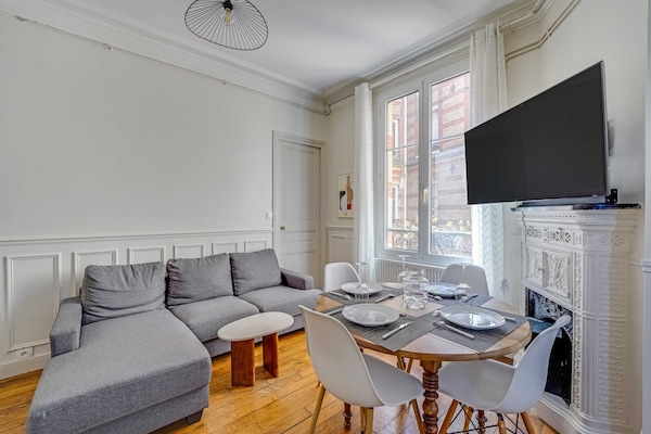 Foto van 2-slaapkamer/4-persoons appartement nabij Batignolles - Untagged