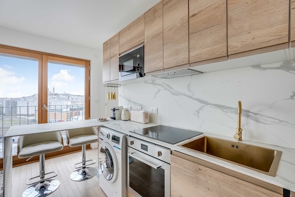 Foto van Gezellig appartement – 1BDR/4P – Uitzicht op de Sacré-Cœur - Untagged