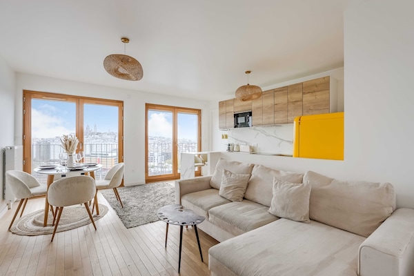 Foto van Gezellig appartement – 1BDR/4P – Uitzicht op de Sacré-Cœur - Untagged