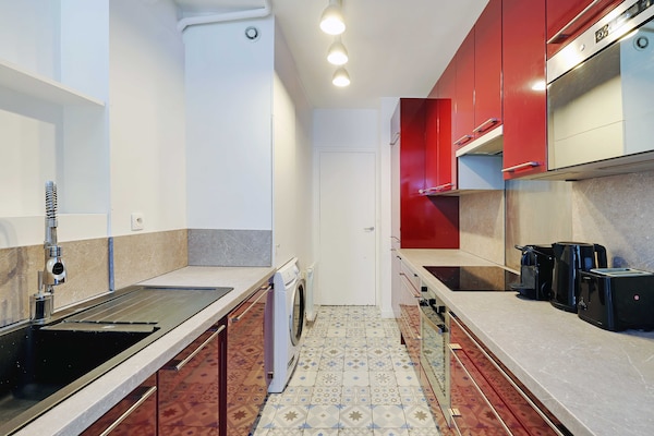 Foto van Prachtig appartement 2 slaapkamers/6 personen – Eiffeltoren - Untagged