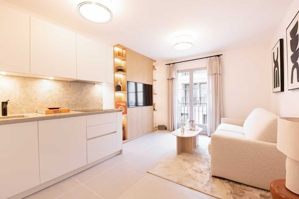 Foto van Licht appartement 1 slaapkamer/2 personen - Haven van Saint-Tropez - LivingRoom