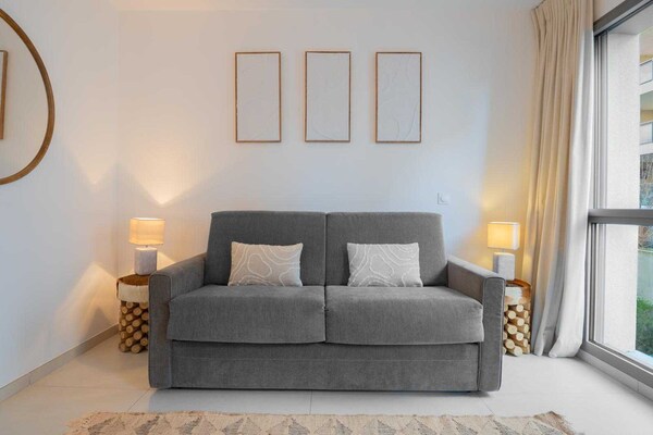 Foto van Ruime studio met airconditioning voor 2 personen - Saint-Tropez - Untagged