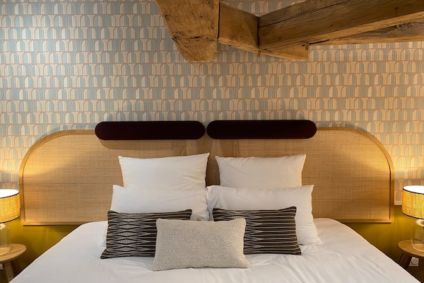 Foto van Prachtige villa met wellness en weids uitzicht - Vakantiehuis in Sainte-Cécile - BedRoom