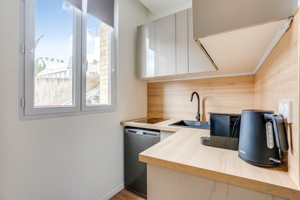 Foto van Modern appartement 1BR/4P - Boulogne-Billancourt - Vakantiehuis in Boulogne-Billancourt - Untagged