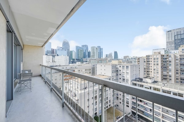 Foto van Licht appartement – 1 slaapkamer/4 personen – vlakbij Parijs en La Défense - Untagged