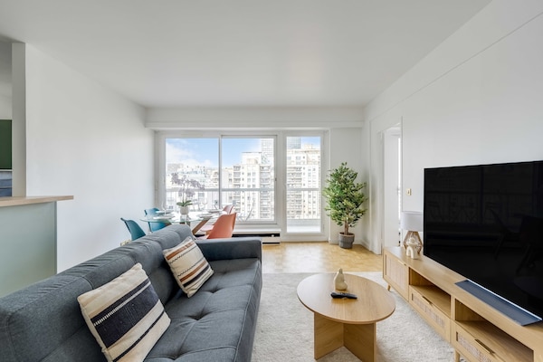 Foto van Licht appartement – 1 slaapkamer/4 personen – vlakbij Parijs en La Défense - Untagged