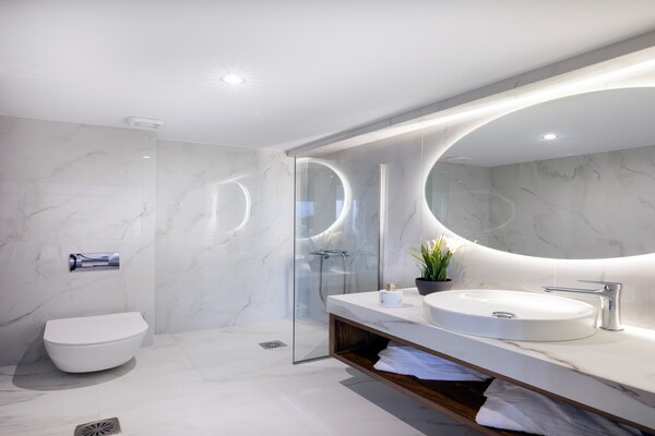 Foto van Appartement in Perivolia bij Strand - Vakantiehuis in Rethymno - BathRoom