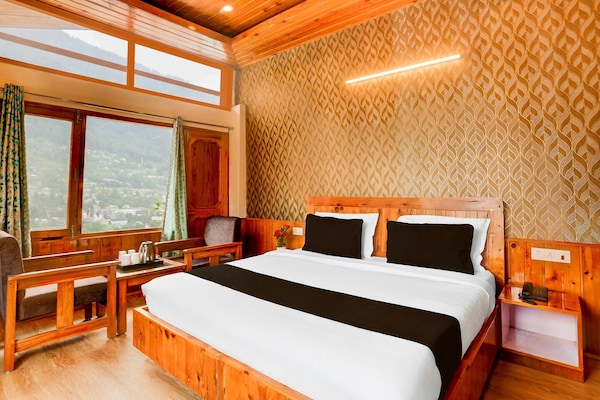 Foto van Hotel O Model Town Road - Vakantiehuis in Manali - BedRoom
