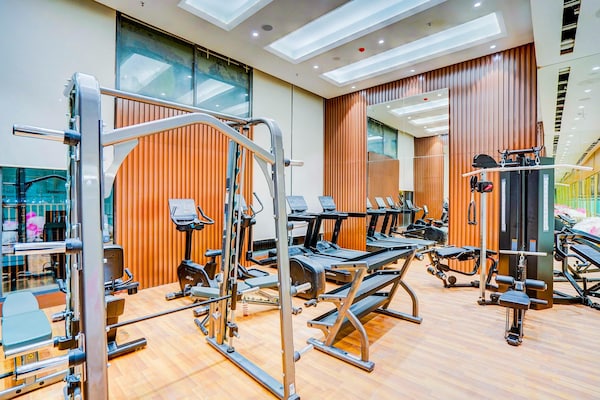Foto van Sunday Hotel & Residences Gurugram - Vakantiehuis in Gurgaon - gym