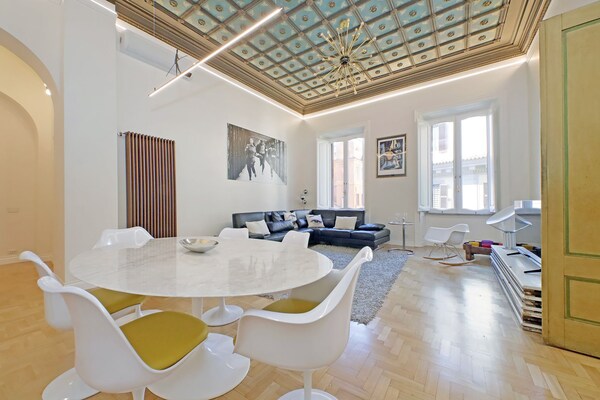 Foto van Ruim Prati-appartement voor gezinnen - Vakantiehuis in Roma - DiningRoom