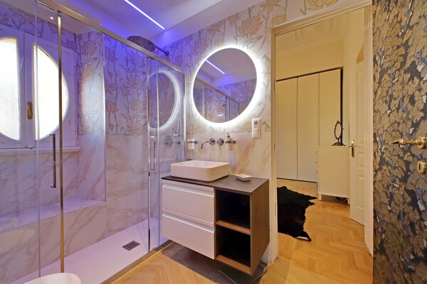 Foto van Ruim Prati-appartement voor gezinnen - Vakantiehuis in Roma - BathRoom
