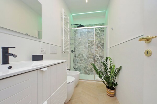 Foto van Ruim Prati-appartement voor gezinnen - Vakantiehuis in Roma - BathRoom