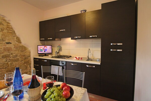 Foto van Cottage in Bettona met zwembad bij Assisi - Vakantiehuis in Bettona - Kitchen