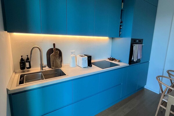 Foto van 1-slaapkamer/4-persoons appartement vlakbij het centraal station - Untagged
