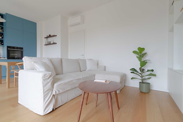 Foto van 1-slaapkamer/4-persoons appartement vlakbij het centraal station - Untagged