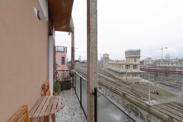Foto van 1-slaapkamer/4-persoons appartement vlakbij het centraal station - Untagged