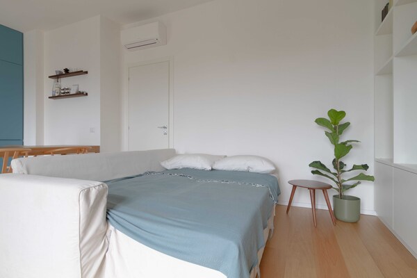 Foto van 1-slaapkamer/4-persoons appartement vlakbij het centraal station - Untagged