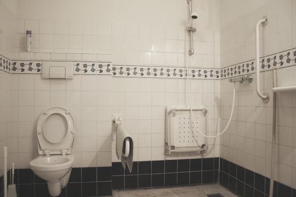 Foto van Luxe landhuis in Pingjum met een sauna - Vakantiehuis in Pingjum - BathRoom