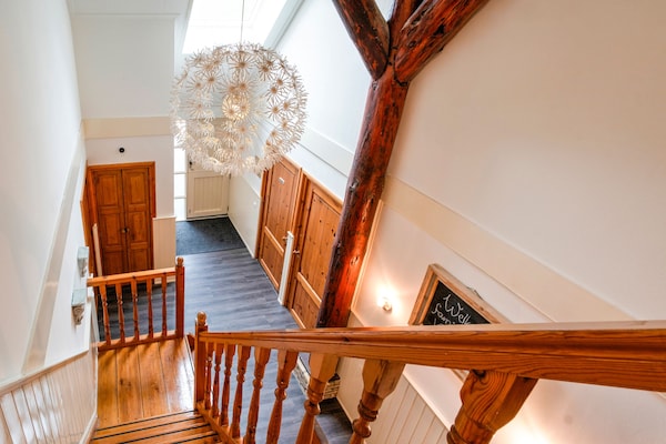 Foto van Prachtige boerderij met sauna - Vakantiehuis in Noardburgum - Landing