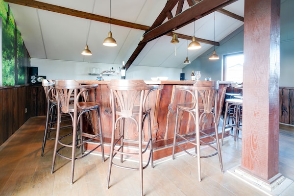 Foto van Prachtige boerderij met sauna - Vakantiehuis in Noardburgum - RecreationRoom