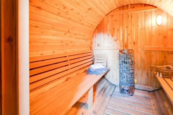 Foto van Prachtige boerderij met sauna - Vakantiehuis in Noardburgum - Wellness