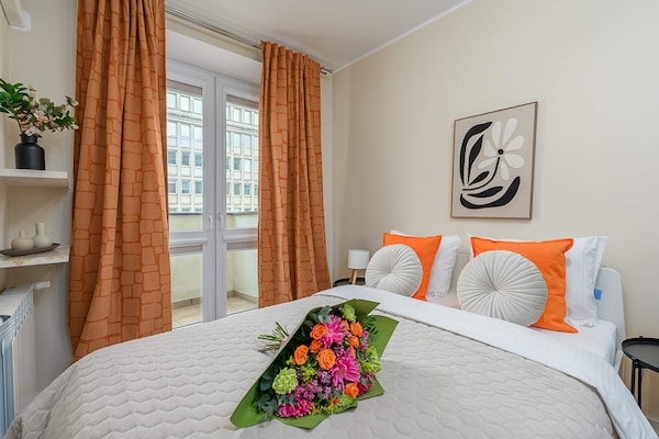 Foto van Waterfront House in Ploudalmézeau - Vakantiehuis in Warszawa 2 - BedRoom