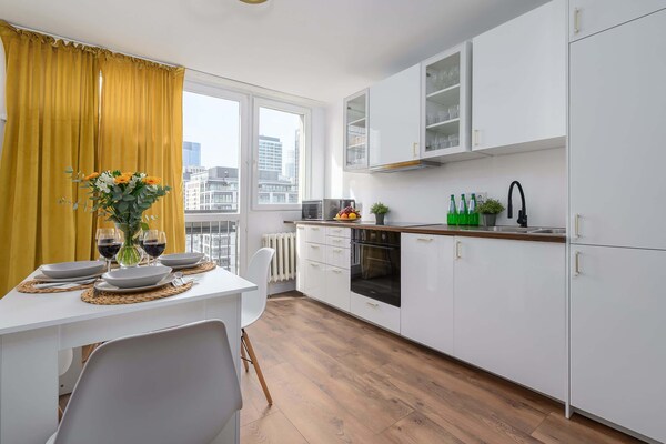 Foto van Warschau-appartement aan de Pereca-straat - Vakantiehuis in Warszawa 2 - Kitchen
