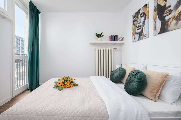 Foto van Warschau-appartement aan de Pereca-straat - Vakantiehuis in Warszawa 2 - BedRoom