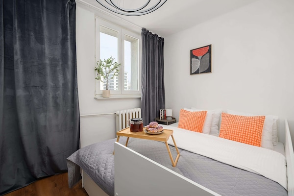 Foto van Warschau-appartement aan de Pereca-straat - Vakantiehuis in Warszawa 2 - BedRoom