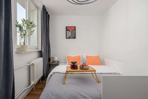 Foto van Warschau-appartement aan de Pereca-straat - Vakantiehuis in Warszawa 2 - BedRoom