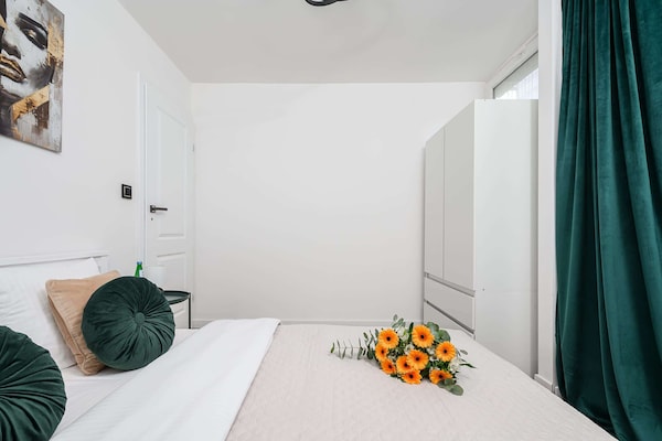 Foto van Warschau-appartement aan de Pereca-straat - Vakantiehuis in Warszawa 2 - BedRoom