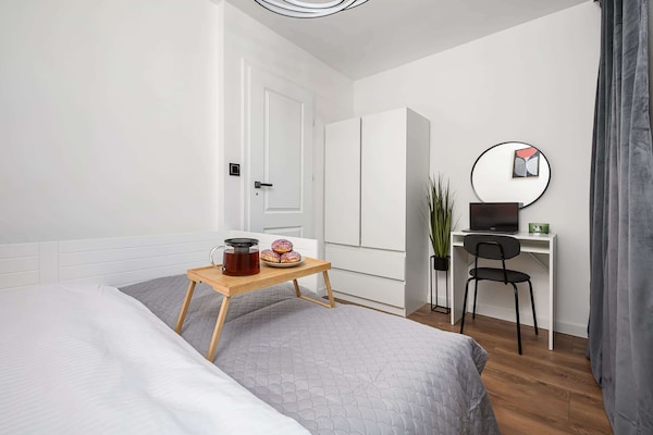 Foto van Warschau-appartement aan de Pereca-straat - Vakantiehuis in Warszawa 2 - BedRoom