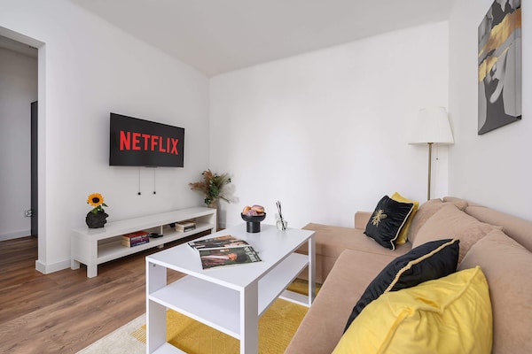 Foto van Warschau-appartement aan de Pereca-straat - Vakantiehuis in Warszawa 2 - LivingRoom