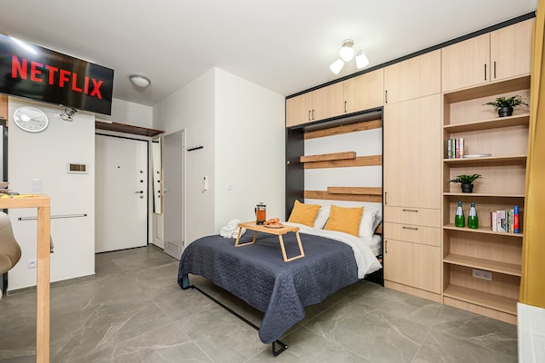 Foto van Luxe woning vlakbij Varso Tower - Vakantiehuis in Warszawa - BedRoom
