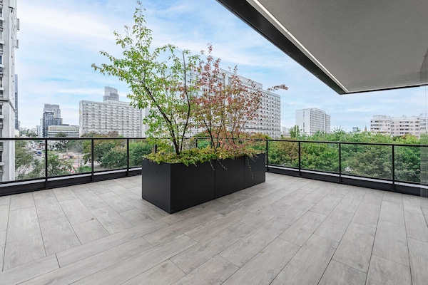 Foto van Luxe woning vlakbij Varso Tower - Vakantiehuis in Warszawa - TerraceBalcony