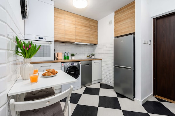 Foto van Stadsappartement voor gezinnen - Vakantiehuis in Warszawa - Kitchen