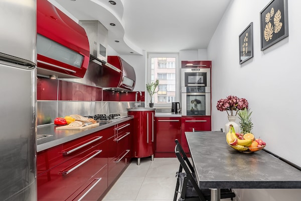 Foto van Stadsappartement in Warschau - Vakantiehuis in Warszawa 2 - Kitchen