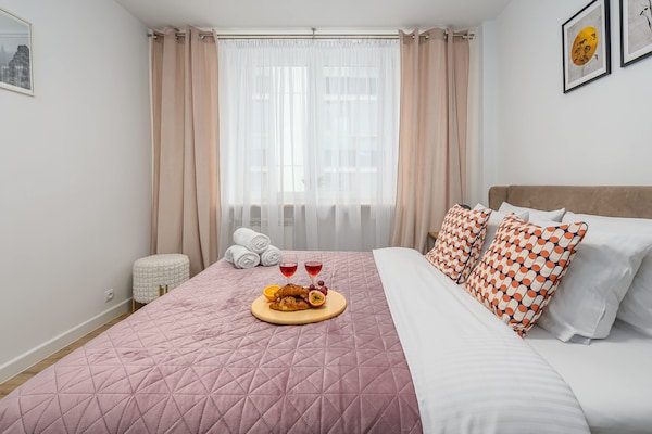 Foto van Stadsappartement in Warschau - Vakantiehuis in Warszawa 2 - BedRoom