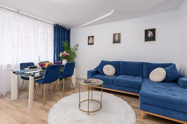 Foto van Stadsappartement in Warschau - Vakantiehuis in Warszawa 2 - LivingRoom