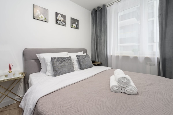 Foto van Stadsappartement in Warschau - Vakantiehuis in Warszawa 2 - BedRoom
