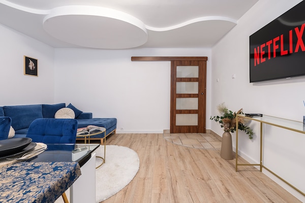 Foto van Stadsappartement in Warschau - Vakantiehuis in Warszawa 2 - LivingRoom