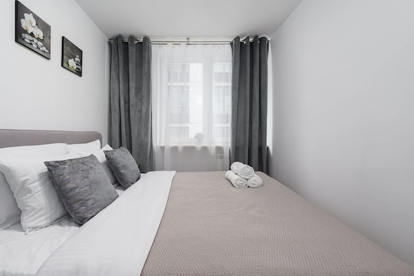 Foto van Stadsappartement in Warschau - Vakantiehuis in Warszawa 2 - BedRoom