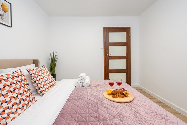 Foto van Stadsappartement in Warschau - Vakantiehuis in Warszawa 2 - BedRoom