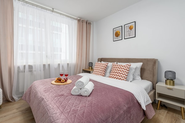 Foto van Stadsappartement in Warschau - Vakantiehuis in Warszawa 2 - BedRoom