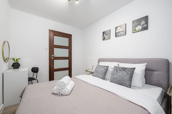 Foto van Stadsappartement in Warschau - Vakantiehuis in Warszawa 2 - BedRoom