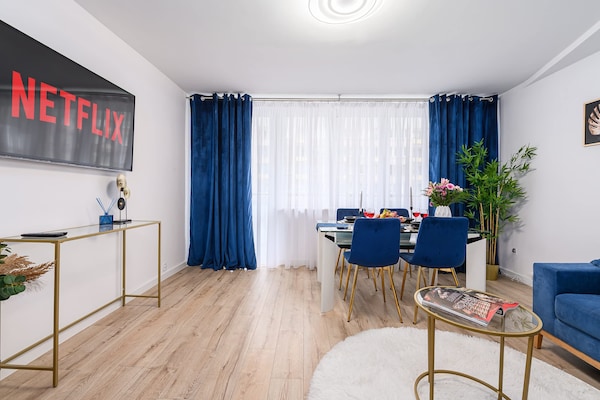 Foto van Stadsappartement in Warschau - Vakantiehuis in Warszawa 2 - LivingRoom